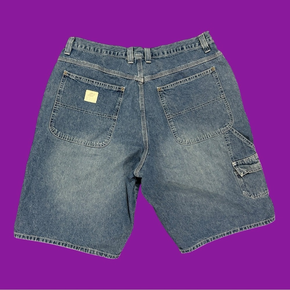 90s American Eagle Carpenter Jean Shorts